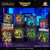 東映動畫 數碼寶貝 燙金紙組 口鐵組合動漫周邊