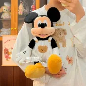 迪士尼米奇米妮娃衣服毛絨玩偶公仔經典米奇米妮中碼娃衣