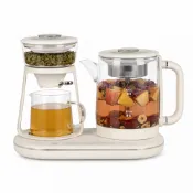 NICONICO 二合一品茗泡茶機NI-L2507 小雙泡茶機/養生壺/雙壺泡茶機/花茶/水果茶 新品