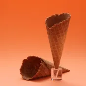 【中脆皮】霜淇淋脆皮杯 甜筒餅乾杯 霜淇淋脆皮 叭噗霜淇淋脆皮