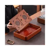 (店+)茶盤 茶臺 花梨木材質傢用小茶盤豪華儲水式輕奢小型辦公室幹泡臺簡約款茶具 木製茶盤 原木茶盤 茶託