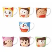 【Doraemon 哆啦A夢】日本製 大臉馬克杯_任選2款 水杯 280ml(哆啦A夢/哆啦美/大雄/胖虎/靜香/小夫/小珠)