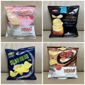 🌸現貨 華元 波的多洋芋片 喜馬拉雅玫瑰鹽/黑胡椒牛排/鹽之花/焗烤起司口味 34g