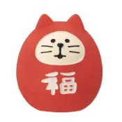 日本 DECOLE Concombre 旅貓磁鐵/ 貓達摩 eslite誠品