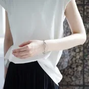 Roine 醫療級不鏽鋼ㄇ字扣粗鍊手鍊