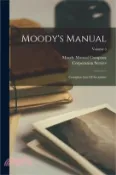 【三民網路書店】Moody's Manual: Complete List Of Securities; Volume 5 作者：Moody Manual Company