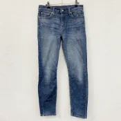 【DOKODEMO】Levi's 510 牛仔褲，拉鍊門襟，靛藍色，W29 碼，古著。