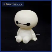 [MOTOBANK] 大白搖頭娃娃 彈簧娃娃 車載公仔擺件 車裝飾公仔卡通 (●—●) 汽車內飾 玩偶 LEOXXXX1