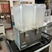 達慶餐飲設備/八里中古倉庫/二手商品/商用/攪拌式冷飲機/紅茶機/18公升2槽/雙槽飲料機/Freser D-25飲料機