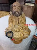 石灣陶瓷 石灣公仔 達摩，完整無磕碰，尺寸26*20，品相