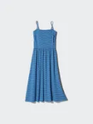 【UNIQLO】女裝 AIRism棉質BRATOP細肩帶洋裝(條紋) 485284