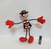 【★小鎮村☆】早期麥當勞出品 鐵絲人 漢堡神偷