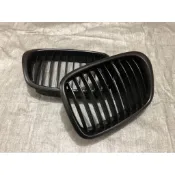 JD汽車精品 寶馬 BMW E39 5系列 單槓 單線 素黑 消光黑 鼻頭 豬鼻子 水箱護罩 水箱罩