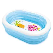 (店+)【INTEX】海洋朋友戲水池163x107x46cm 適用三歲+(57482NP)
