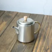 (店+)[日本相澤工房 AIZAWA] 不鏽鋼茶壺400ml｜泡茶壺／小茶壺