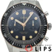 【DOKODEMO】Oris Divers 65 計時碼錶 40mm Divers 65 自動上鍊 40mm 01 771 7744 4354-07 8 21 18 帶原廠盒和保固卡 不鏽鋼男士腕錶 黑色拋光 成色極佳 [二手]