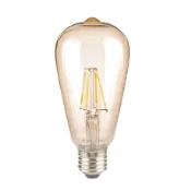 舞光LED燈絲燈6.5W 仿鎢絲 愛迪生燈泡 復古金ST64 E27 100V-240V