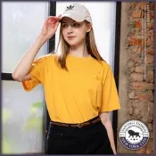 Roush 女生翻玩Champion大logo繡花短T(2210219-1)