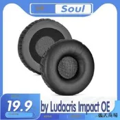 適用於Soul by Ludacris Impact OE 頭戴式耳罩耳機套海綿耳套【 小綿羊耳機套】
