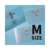 (店+)附夾識別證套 M2 (標準型) 壓克力出入夾 名牌套 板套 -珍