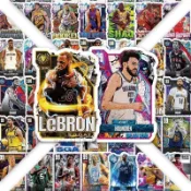 滿額免運🎁nba 球員卡 籃球卡 NBA卡盒 雷霸龍·詹姆士 Topps NBA 散包 交換卡 交換禮物180張NBA