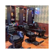 (店+)免運#爆款 設計師專用#可到付 高檔複古椅 男士油頭椅 理容油頭大椅 理髮椅 美髮椅 可放倒颳衚修麵髮廊專用 剪髮椅