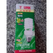 TRUNK 壯格照明 110V 27W 燈泡色 電子式螺旋省電燈泡