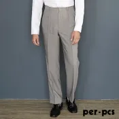 per-pcs 紳士品味打摺西褲_灰(88265)