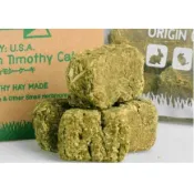 【三隻小豬寵物用品】MOMI 提摩西草磚/苜蓿草磚-40g分裝試吃包