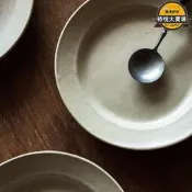 【可開發票】陶瓷碗家用餐具套裝復古輕奢手工一人食高級感陶瓷碗盤組【满额免運】