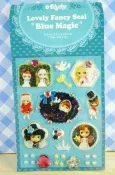 【震撼精品百貨】濱崎步大眼妹 貼紙-藍 震撼日式精品百貨