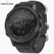 NORTH Edge AP46 戶外登山表 運動手錶 游泳防水 指南針電子錶 高度氣壓表 節拍器 男表【亞德機械五金家居】