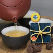 年節禮盒│布朗山生態古樹春茶繩結禮盒(100g*4入)