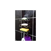(店+)不鏽鋼三層式肥皂架／菜瓜布架／不銹鋼肥皂盤／菜瓜布架肥皂盒，304不銹鋼置物架、浴室架、廚房架／香皂架／香皂盒