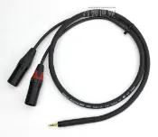 音響世界二館: Pro Co AC2兩軌線+ Neutrik 3.5立體公頭to XLR鍍金公頭L+R(1.5m長)