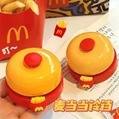 臺灣出貨✨麥噹噹鈴鐺手按搶答鈴搶拍神器前臺上菜餐桌鈴叫人寵物按鈴搖鈴✨賣場精選