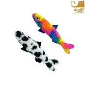 Golden Cat黃金貓 大魚貓草玩具 (2 colors) 45cm 超大尺寸 內含貓薄荷 寵物玩具 貓咪玩具