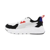 PUMA Trinity Lite MID 90s Jr 鞋帶 運動鞋 大童鞋 白黑 S1303 (40065901)