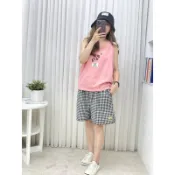 現貨🎈668121 小丑魚麻紗背心 預購中🎈轉印小丑魚+車標設計 配上夏天的亮色元素 看起來就非常的活潑！小編有套過版