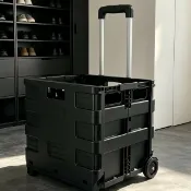 友家生活館 戶外車小摺疊購物車拉桿拉車家用擺攤露營快遞小推車拖車買菜便攜 YJ-9-30 公司貨 免稅免運