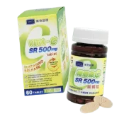 衛肯 維他益達 維他命C SR 500mg 緩釋錠 60顆/罐 維他命C、長效維生素C緩釋錠 憨吉小舖