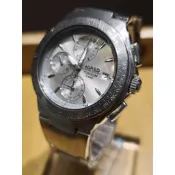 二手 實品在台北 ALBA WIRED鈦金屬TITANIUM三眼多功能灰色石英男錶 7T92-0DZ0