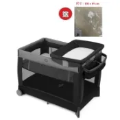 Chicco Lullaby多功能豪華遊戲嬰兒床CBA79753.92山谷灰)5990元+送遊戲床專用保潔墊