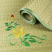 熱賣 涼蓆 藤蓆 冰絲涼蓆 單人雙人涼蓆 親膚無毛刺草蓆 折疊涼蓆 竹蓆 麻將涼席 藺草蓆 涼席榻榻米 草蓆 蘆葦蓆 草