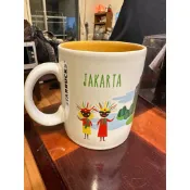 星巴克 Starbucks YAH 城市杯 馬克杯 雅加達 Jakarta 印尼代購 YouAreHere 收藏馬克杯