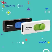 ADATA 威剛 UV320 時尚黑 亮麗白 32G 64G 128G USB 3.2 高速 隨身碟 原廠公司貨