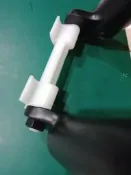前叉 保護桿 強化塑膠材質 前避震 公路車拆前輪必備品  附兩顆螺帽