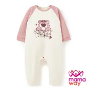 【Mamaway媽媽餵】BABY迪士尼毛圈長袖連身衣-熊抱哥(寶寶包屁衣、嬰兒連身衣)