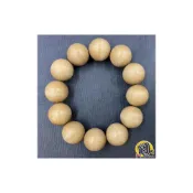 (店+)【周錦香】雪梨老山頭沉水手珠【周錦香】20mm*12顆 約50.6g 甘甜檀香【特惠$6588】水沉 手珠 佛珠 念珠 檀香
