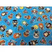 【傑美屋-縫紉之家】日本限量卡通布~航海王one piece海賊王喬巴魯夫G3025-1B牛津厚棉布